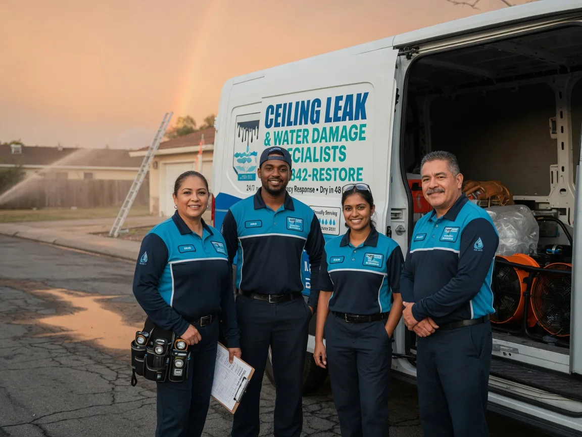 Ceiling Leak Cleanup company in Southard, OK